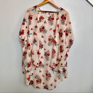 Floral kimono